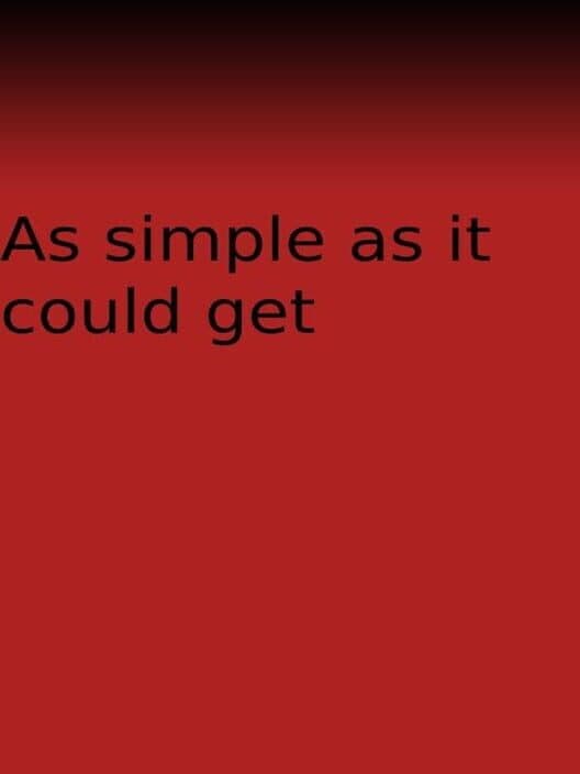 Обложка As simple as it could get