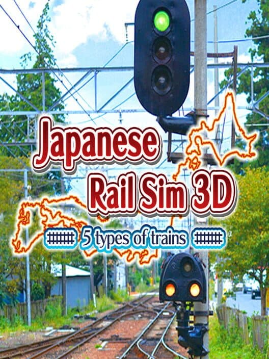 Обложка Japanese Rail Sim 3D: 5 types of trains