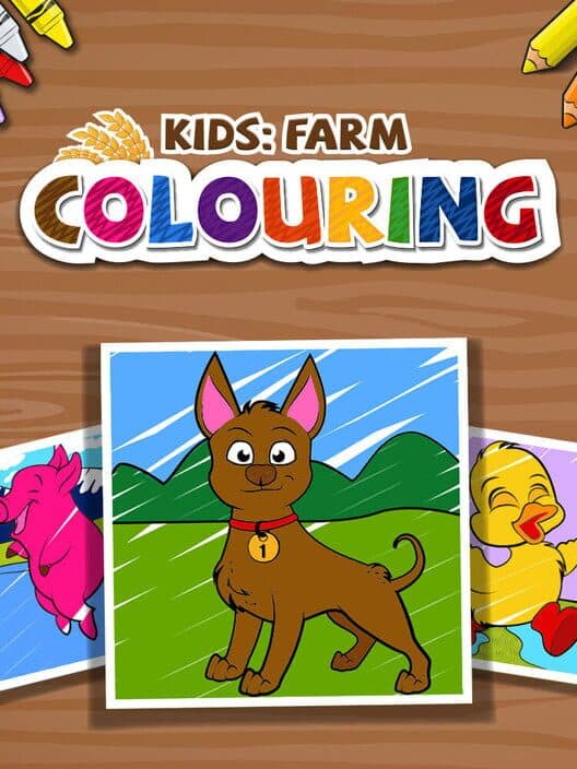 Обложка Kids: Farm Coloring