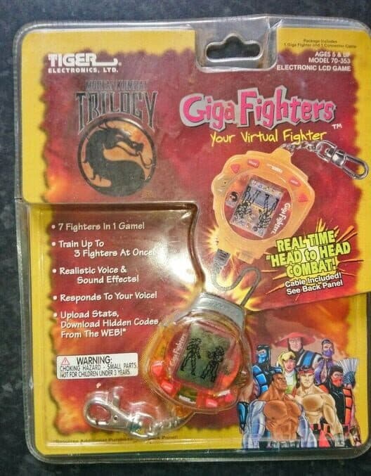 Обложка Mortal Kombat Trilogy: Giga Fighters - Your Virtual Fighter