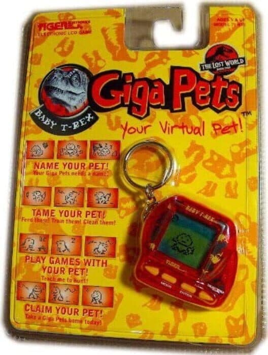 Обложка Giga Pets: Baby T-Rex