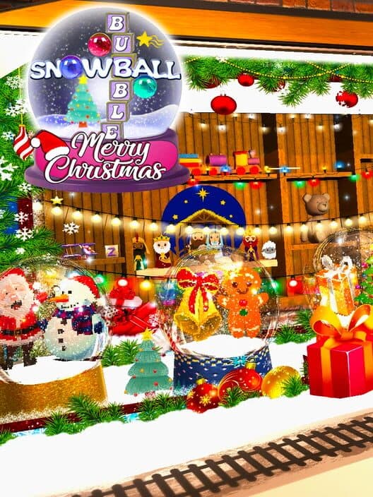 Обложка Merry Christmas: Snowball Bubble
