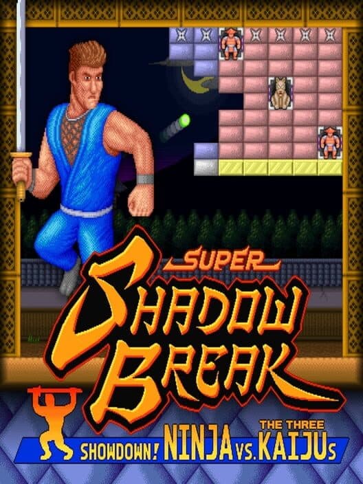 Обложка Super Shadow Break: Showdown! Ninja vs. The Three Kaijus