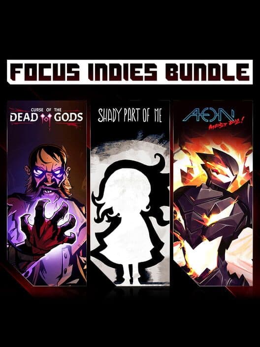 Обложка Focus indies Bundle: Curse of the Dead Gods + Shady Part of Me + Aeon Must Die!