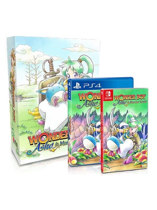 Обложка Wonder Boy: Asha in Monster World Collector's Edition
