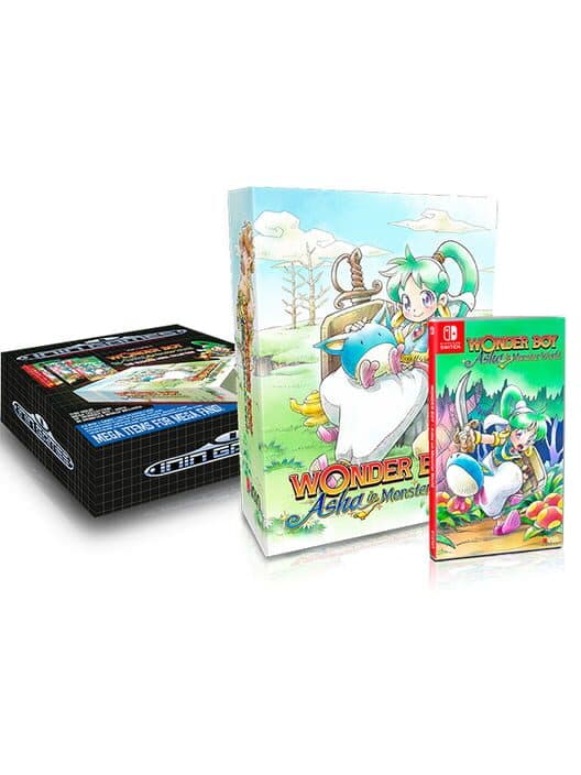 Обложка Wonder Boy: Asha in Monster World Mega Collector's Edition