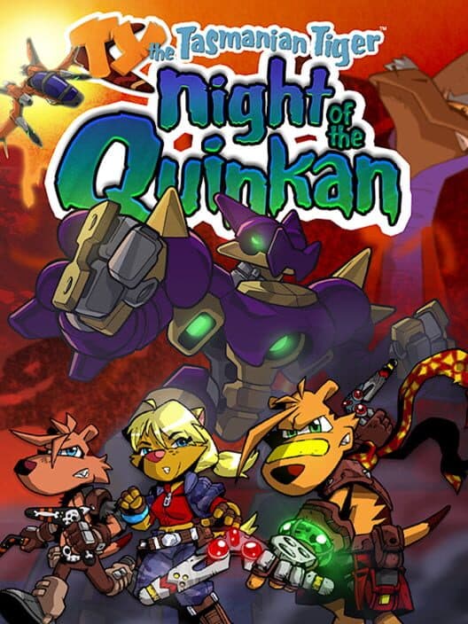 Обложка Ty the Tasmanian Tiger 3: Night of the Quinkan