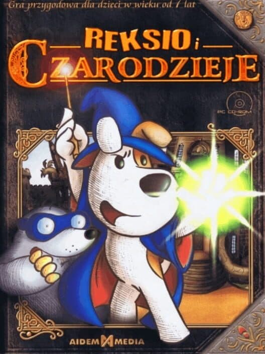 Обложка Reksio i Czarodzieje