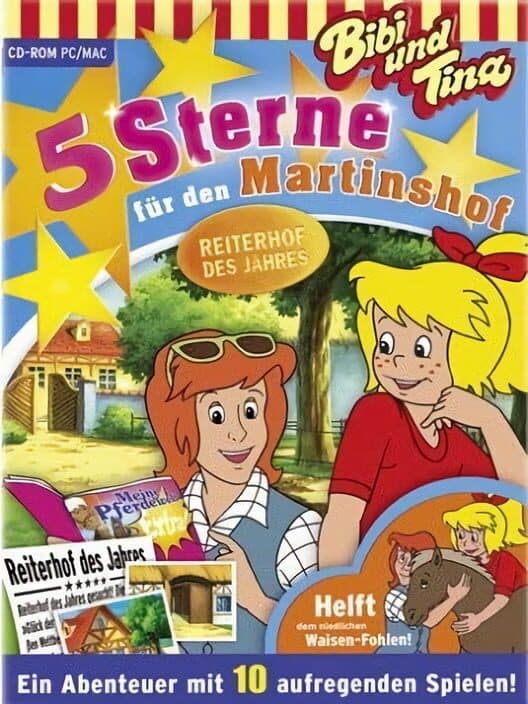 Обложка Bibi und Tina: 5 Sterne für den Martinshof