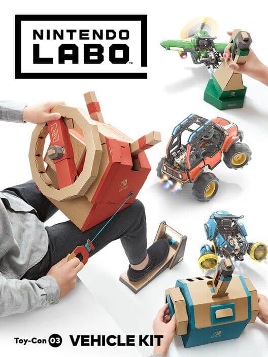 Обложка Nintendo Labo: Toy-Con 03 - Vehicle Kit