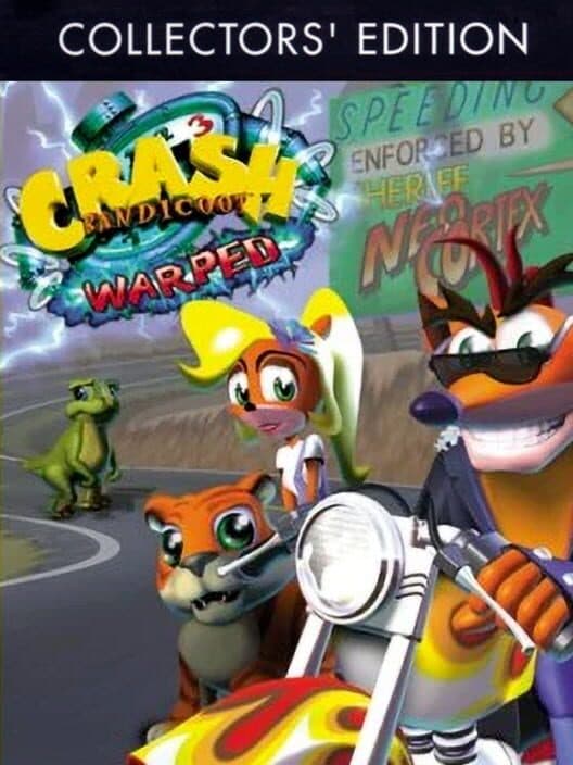 Обложка Crash Bandicoot: Warped - Collector's Edition