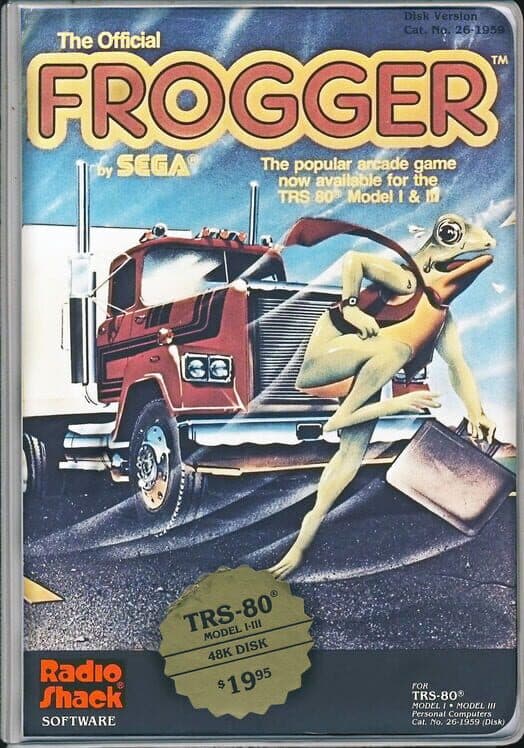 Обложка Frogger