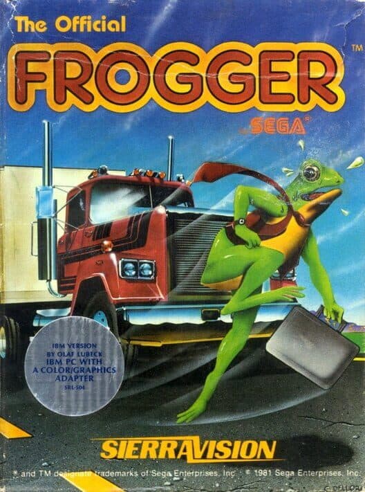 Обложка Frogger