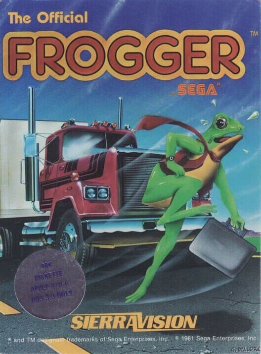 Обложка Frogger