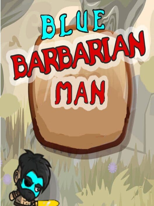 Обложка Blue Barbarian Man