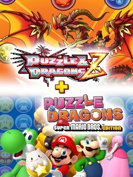 Обложка Puzzle & Dragons Z + Puzzle & Dragons: Super Mario Bros. Edition