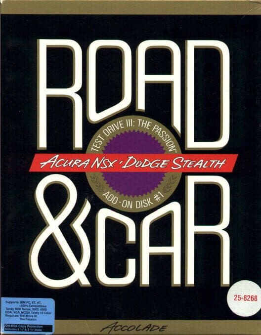 Обложка Road & Car: Test Drive III - The Passion: Add-On Disk 1