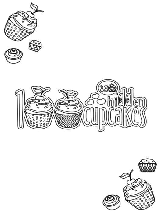 Обложка 100 Hidden Cupcakes