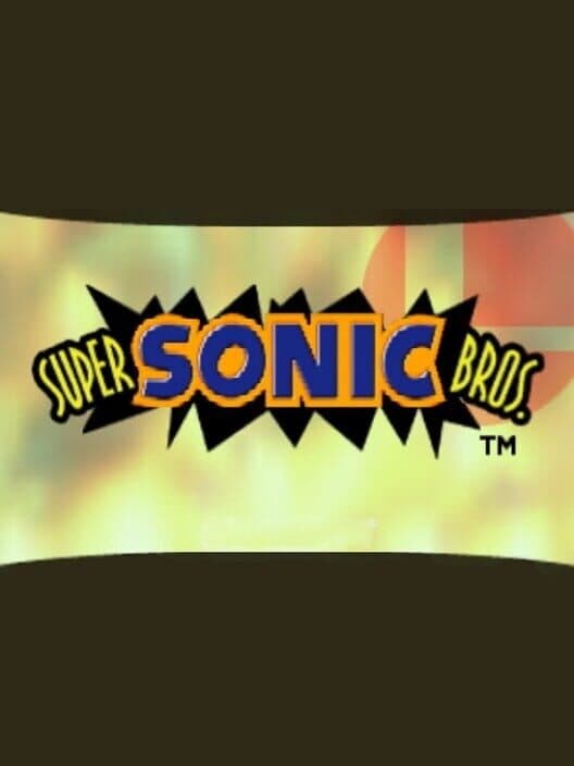 Обложка Super Smash Bros. Sonic