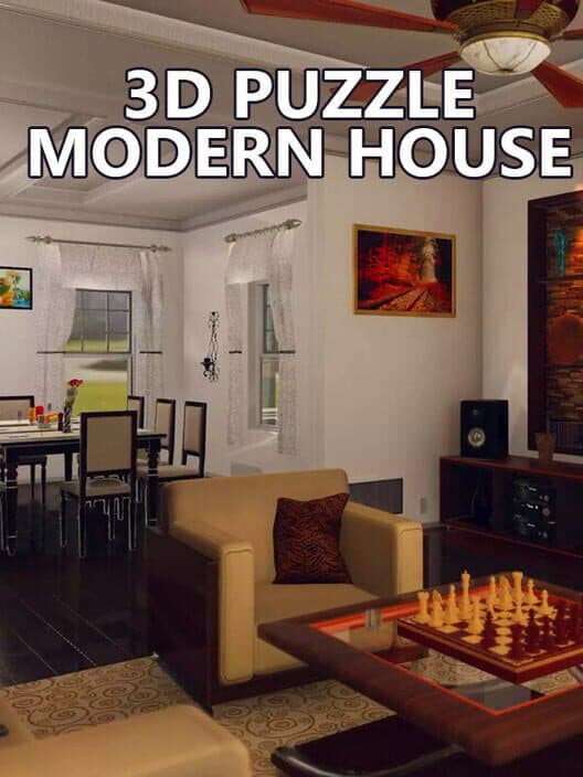 Обложка 3D Puzzle: Modern House