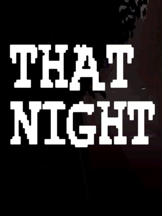 Обложка That Night