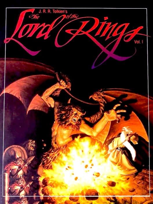 Обложка J.R.R. Tolkien's The Lord of the Rings, Vol. I