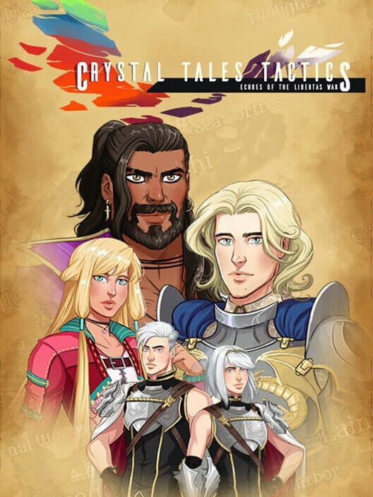 Обложка Crystal Tales Tactics: Echoes of the Libertas War