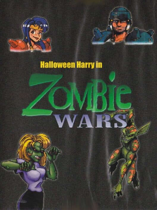 Обложка Halloween Harry in Zombie Wars