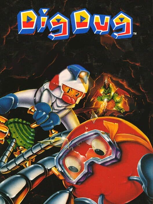 Обложка Dig Dug