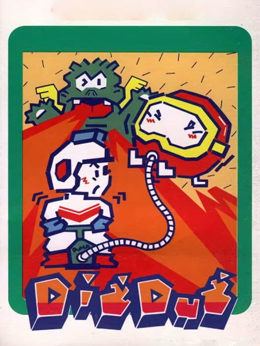 Обложка Dig Dug