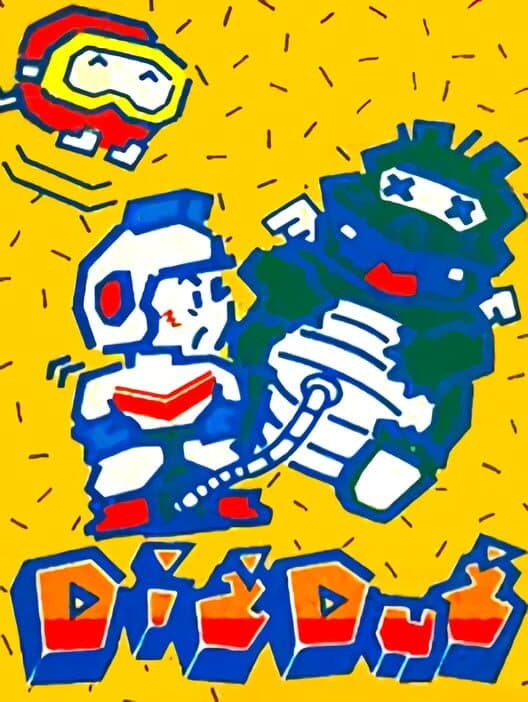Обложка Dig Dug