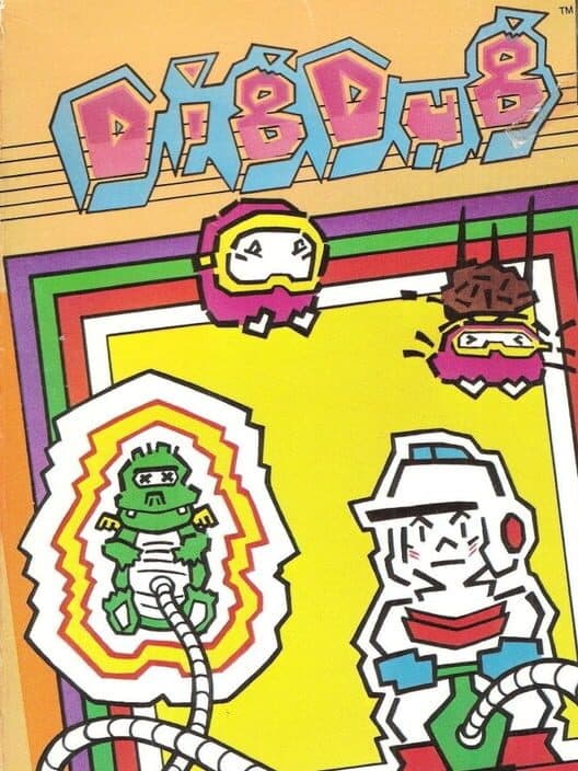 Обложка Dig Dug