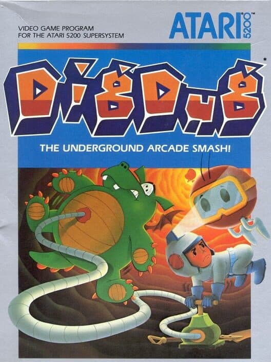 Обложка Dig Dug