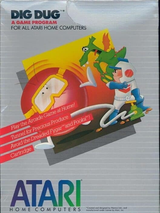 Обложка Dig Dug