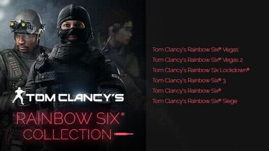 Обложка Tom Clancy's Rainbow Six Collection