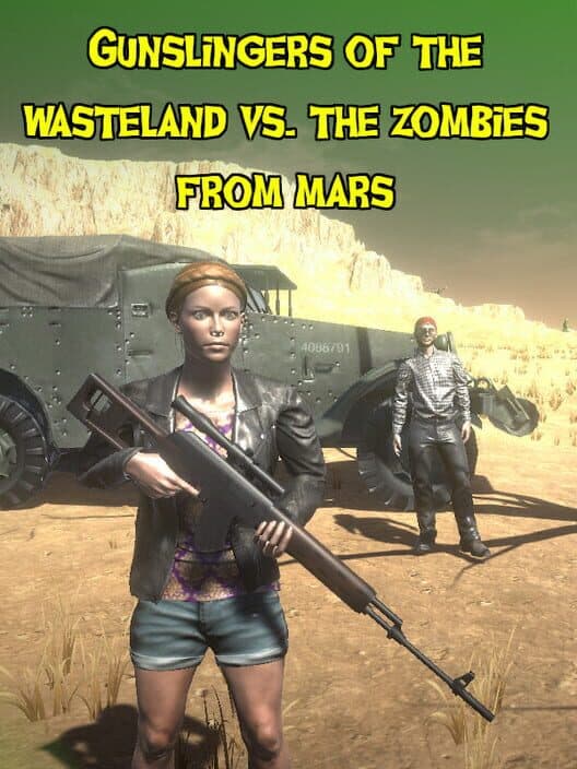 Обложка Gunslingers of the Wasteland vs. The Zombies from Mars
