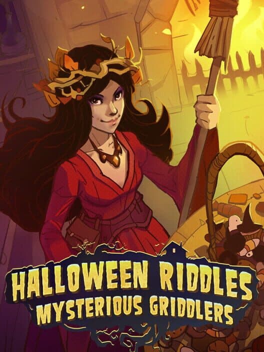 Обложка Halloween Riddles Mysterious Griddlers