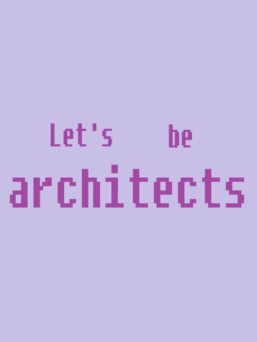 Обложка Let's be architects