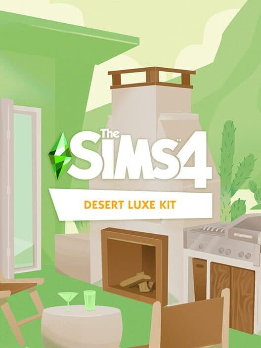 Обложка The Sims 4: Desert Luxe Kit