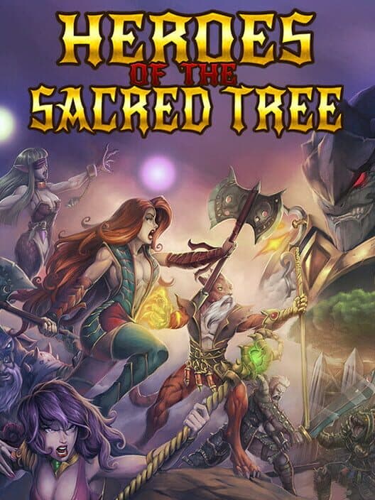 Обложка Heroes of the Sacred Tree