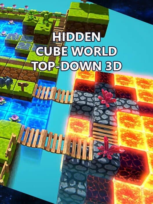 Обложка Hidden Cube World Top-Down 3D