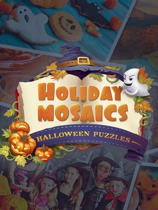 Обложка Holiday Mosaics: Halloween Puzzles