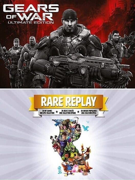 Обложка Gears of War: Ultimate Edition and Rare Replay