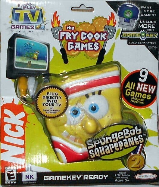 Обложка SpongeBob SquarePants: The Fry Cook Games