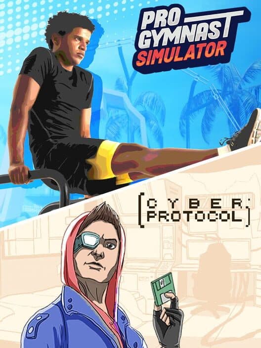 Обложка Pro Gymnast Simulator + Cyber Protocol