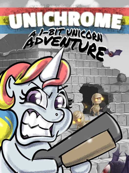 Обложка Unichrome: A 1-Bit Unicorn Adventure