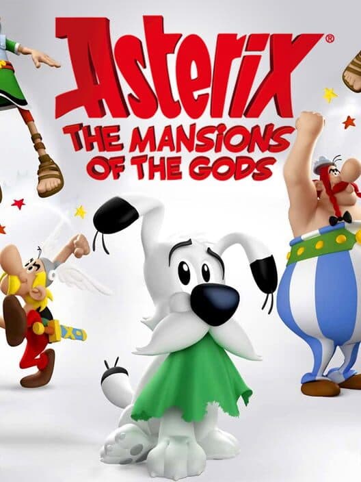 Обложка Asterix: The Mansions of the Gods