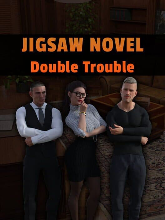 Обложка Jigsaw Novel: Double Trouble