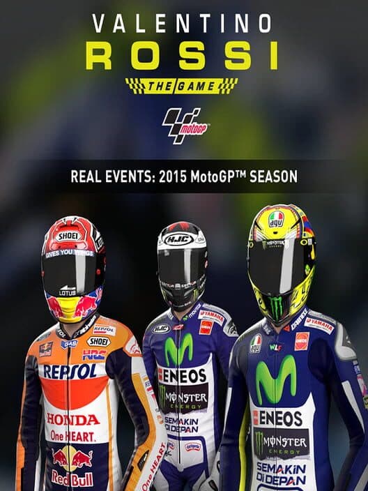 Обложка Valentino Rossi: The Game - Real Events: 2015 MotoGP Season