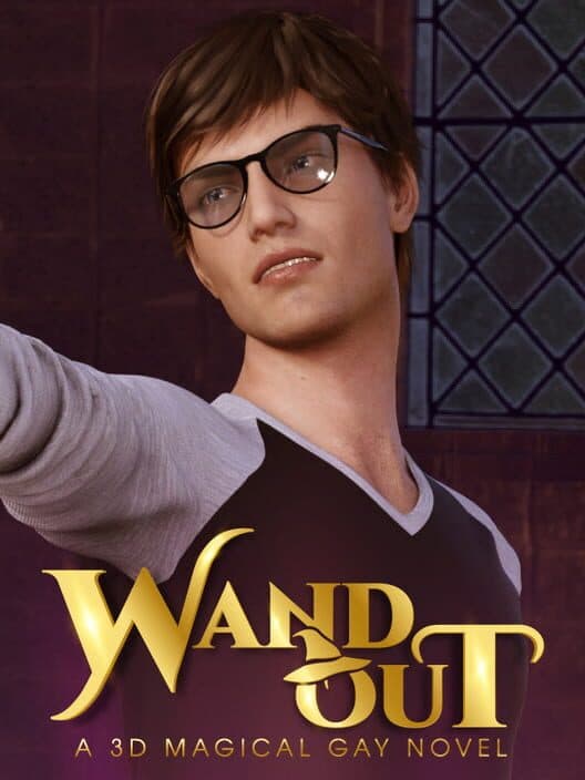 Обложка Wand Out: A 3D Magical Gay Novel